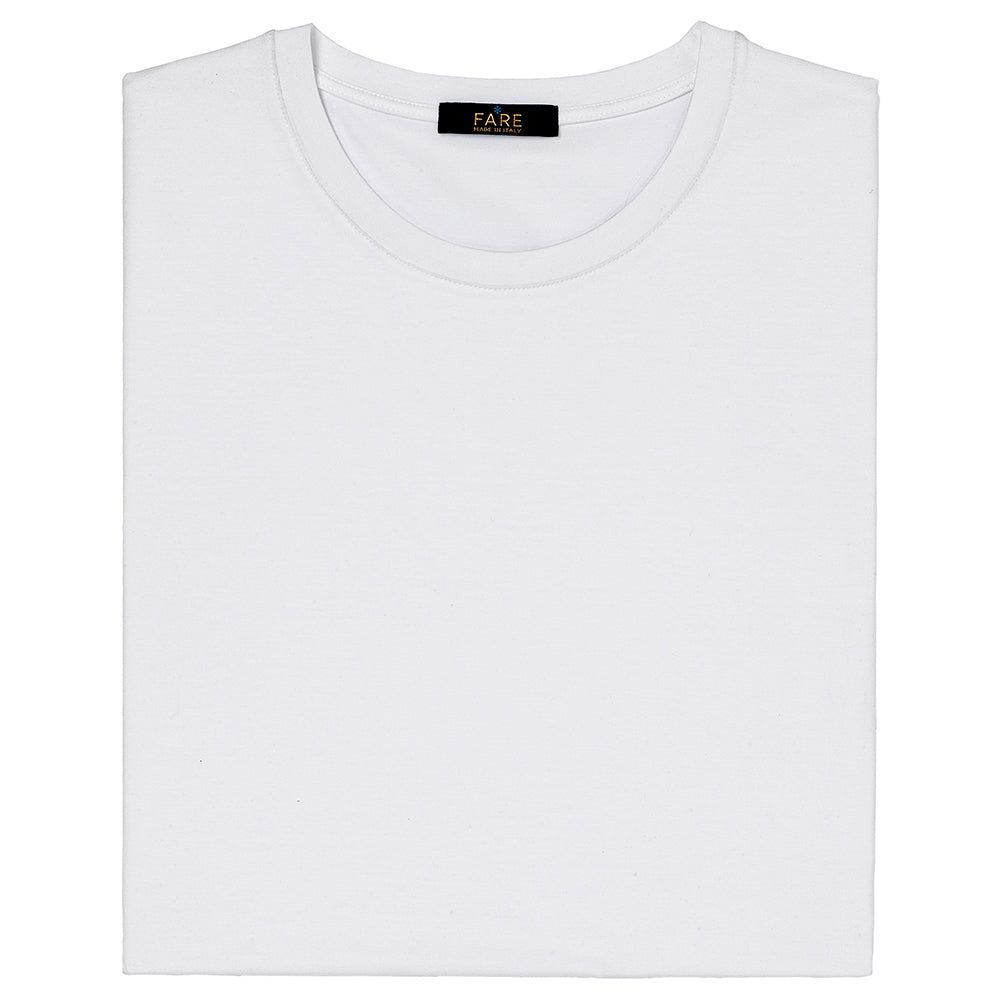 Maglietta Girocollo A Manica Lunga Chicco Per Bambini - Jersey Elasticizzato, Bianco, Certificata Oeko-Tex
