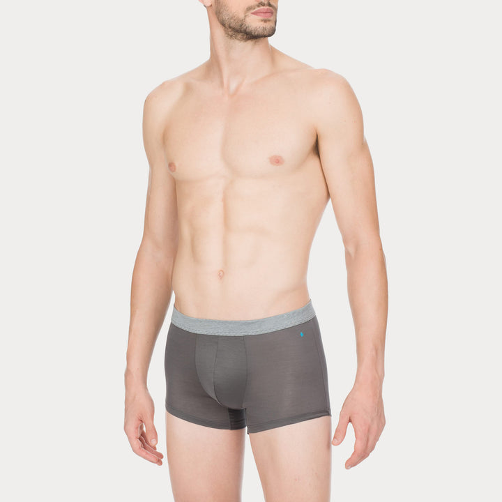 Boxer - grigio cinturino in fil à fil -