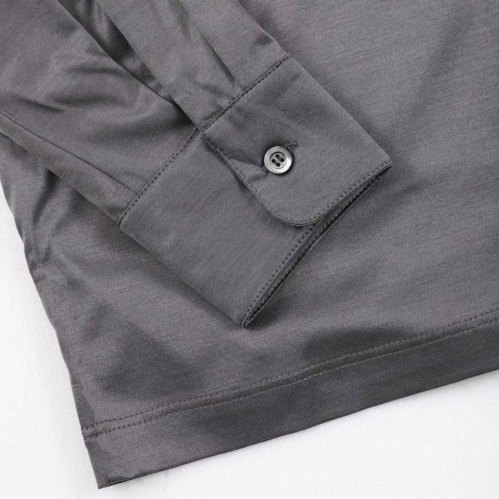 Camicia Manica Lunga - grigio -