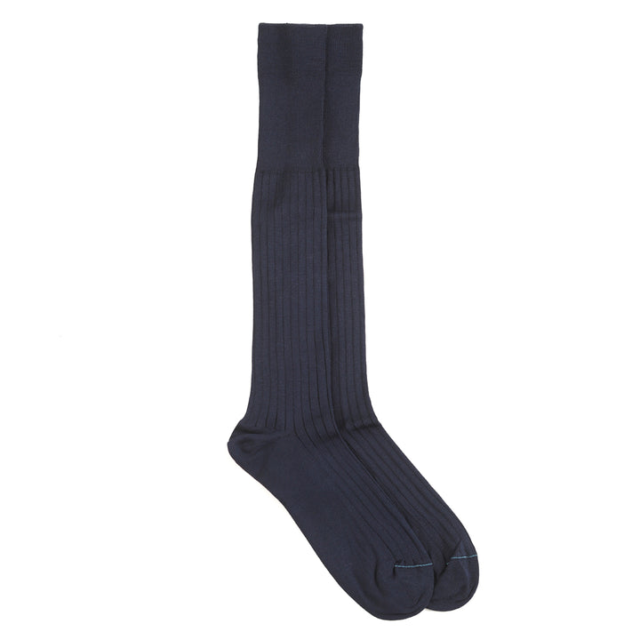 Calza Lunga a coste - Blu -