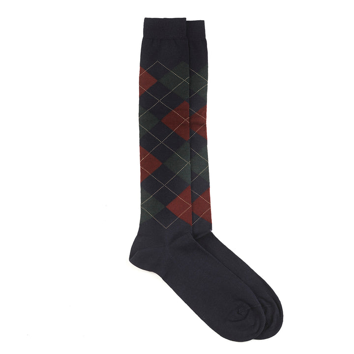 Calza Lunga - Rombo verde -