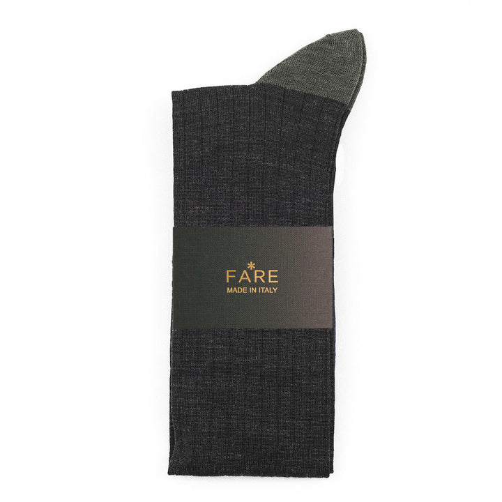 2- kit Long Socks - black -