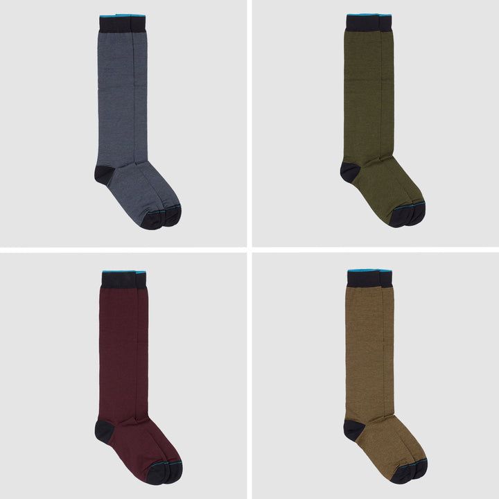 Set 4 paia Calze Lunghe - fil à fil -