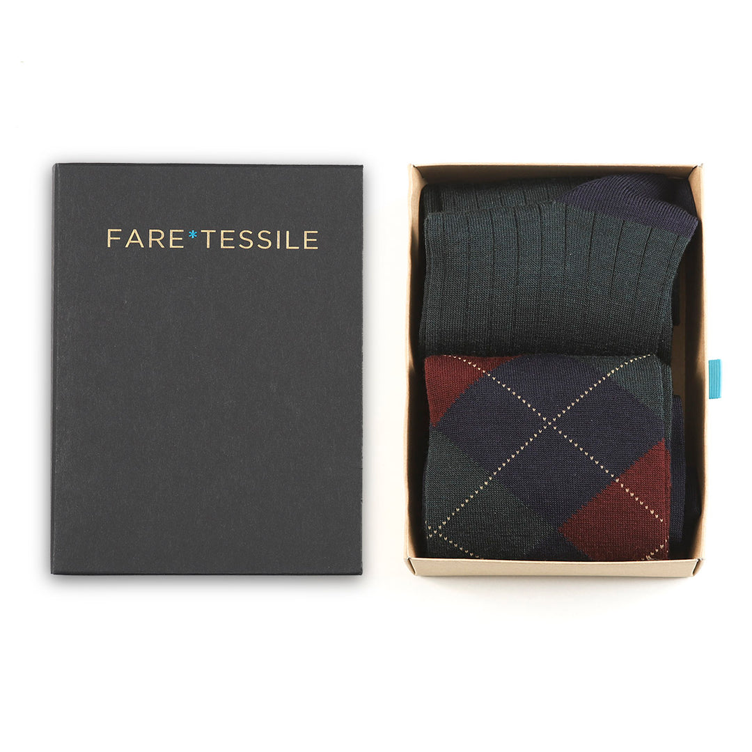 2- kit Long Socks - assorted -