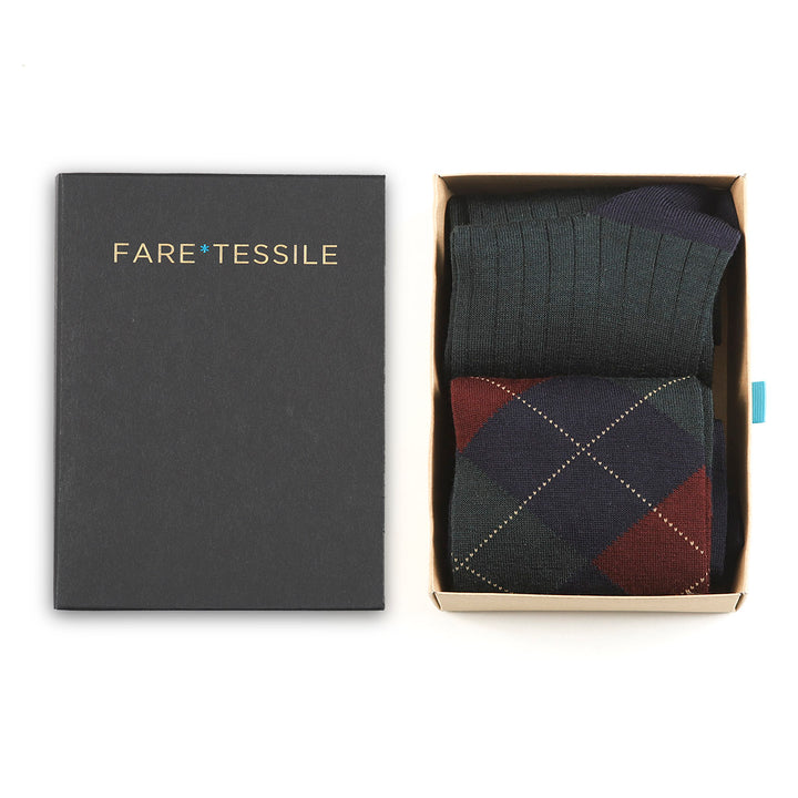 2- kit Long Socks - assorted -