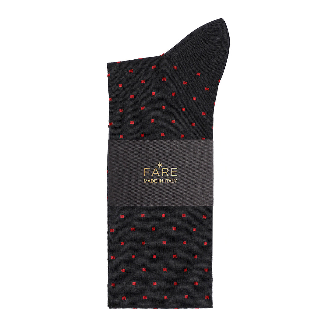 Calza Lunga - quadretto red -