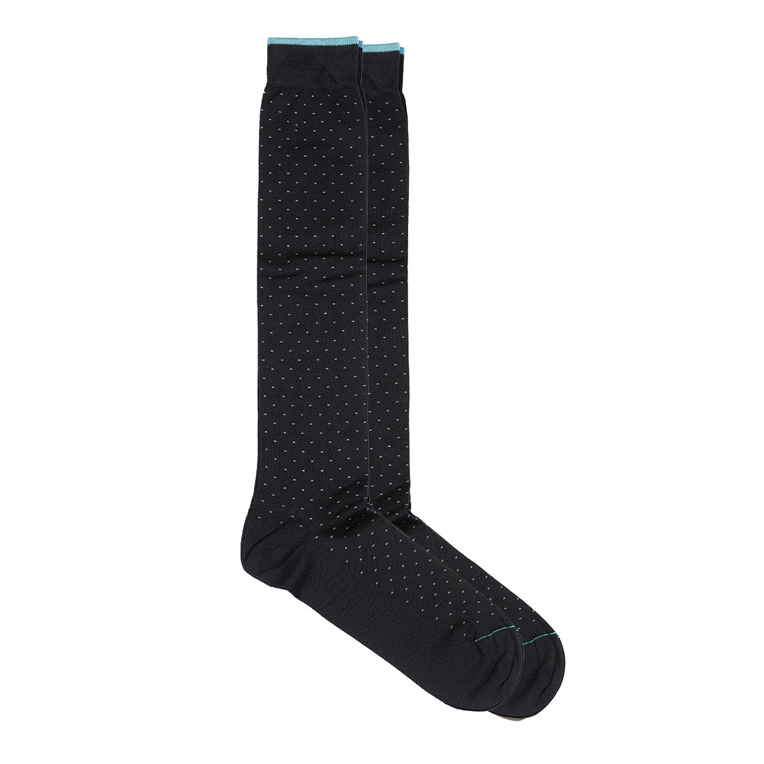Calza Lunga - trattino azzurro -