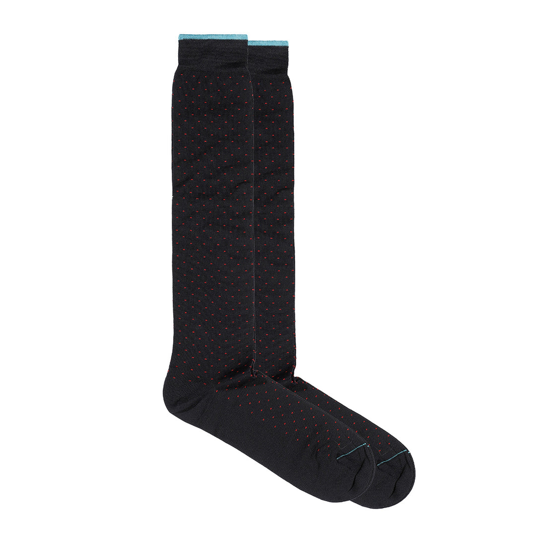 Calza Lunga - trattino red -