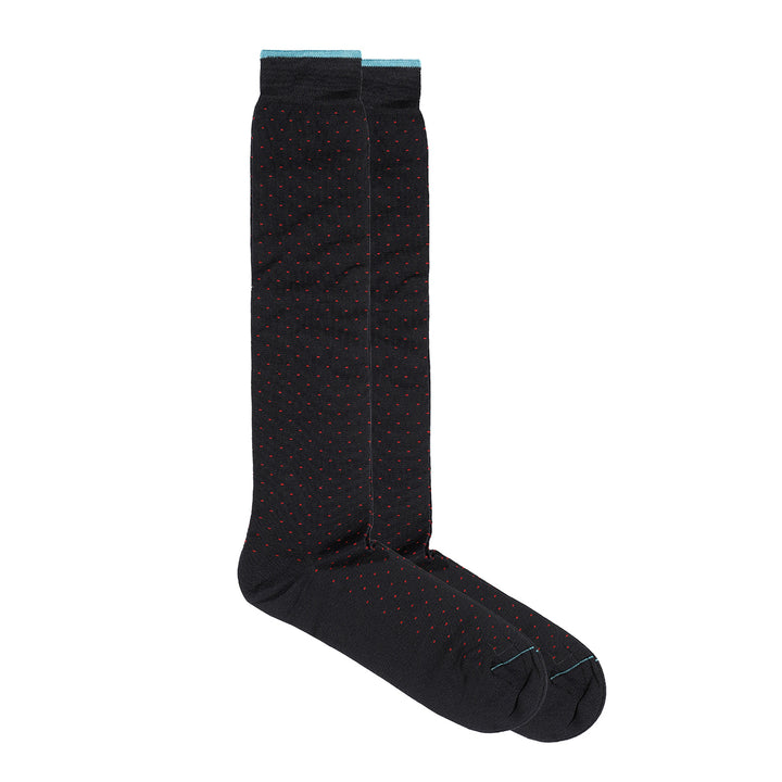 Calza Lunga - trattino red -