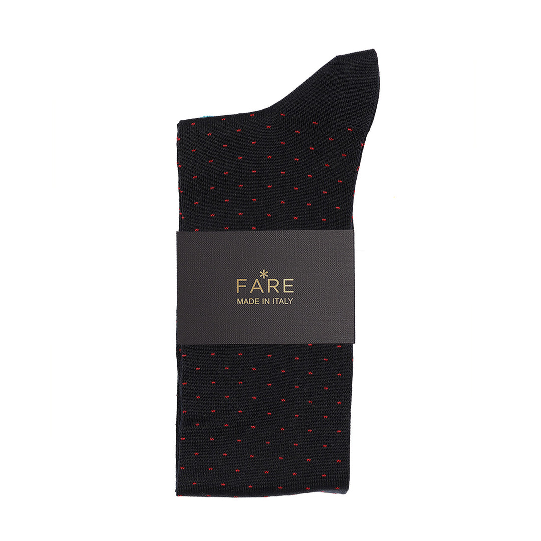 Calza Lunga - trattino red -