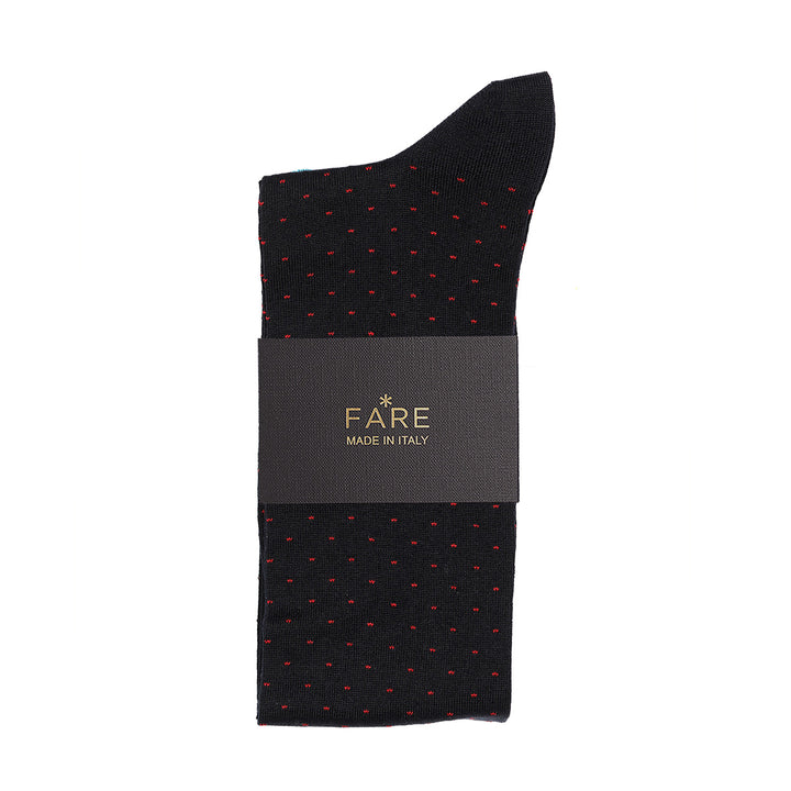 Calza Lunga - trattino red -