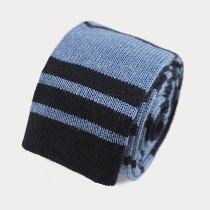 Cravatta in 100% Lana Tricot - rigablu -