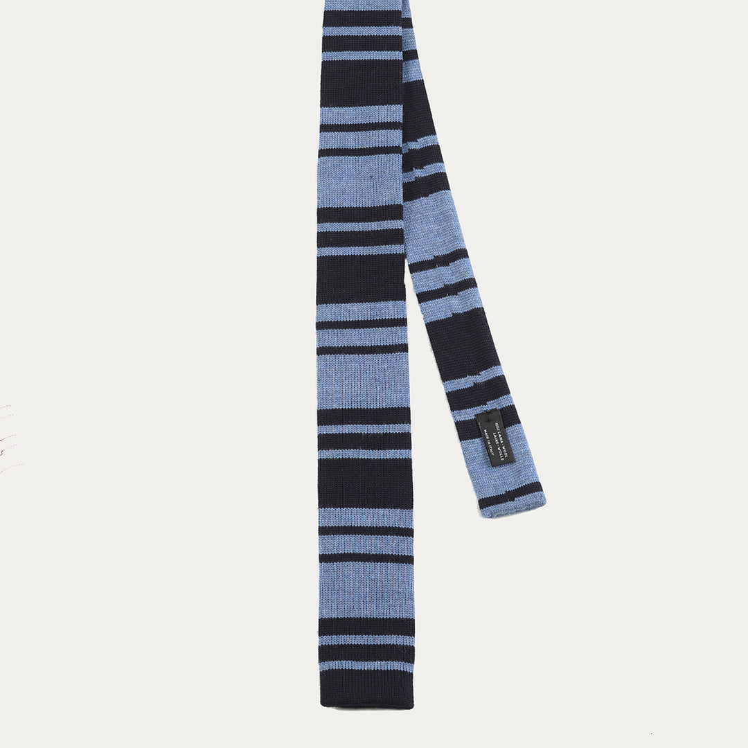 Cravatta in 100% Lana Tricot - rigablu -