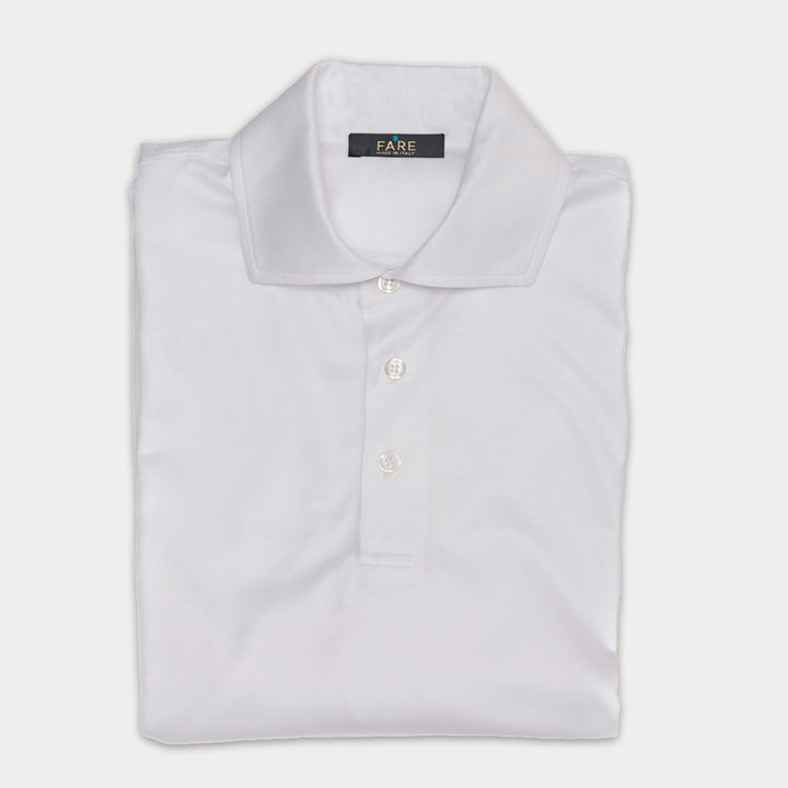 Polo Manica Corta - bianca -