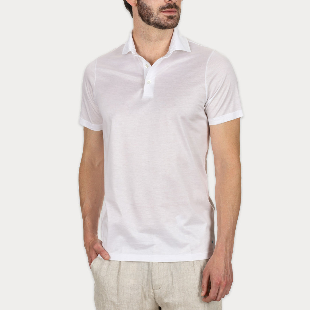 Polo Manica Corta - bianca -