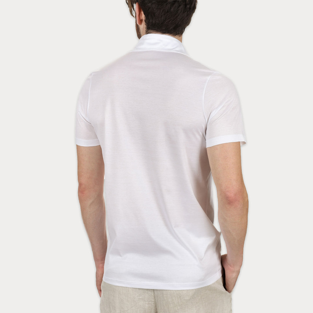 Polo Manica Corta - bianca -