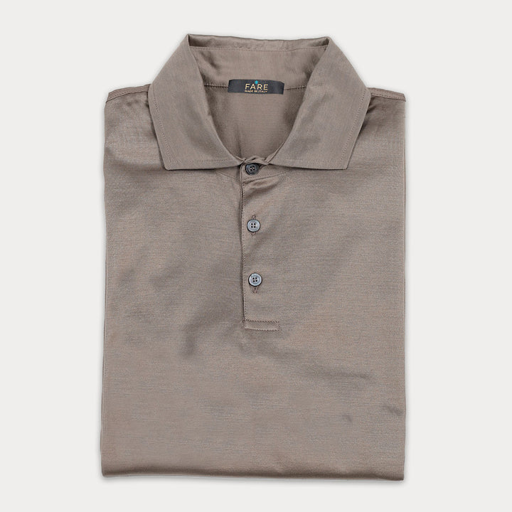 Polo Manica Corta - sabbia -