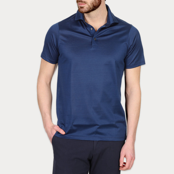 Polo Manica Corta - oceano -