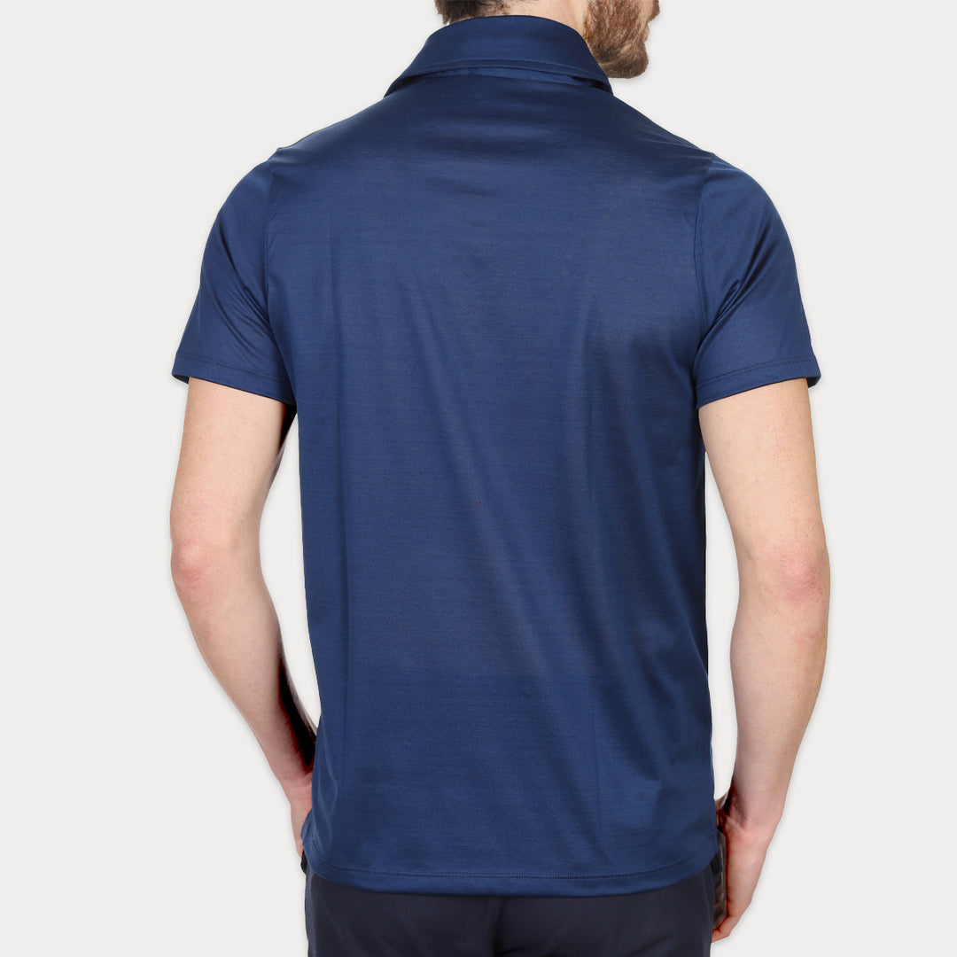 Polo Manica Corta - oceano -