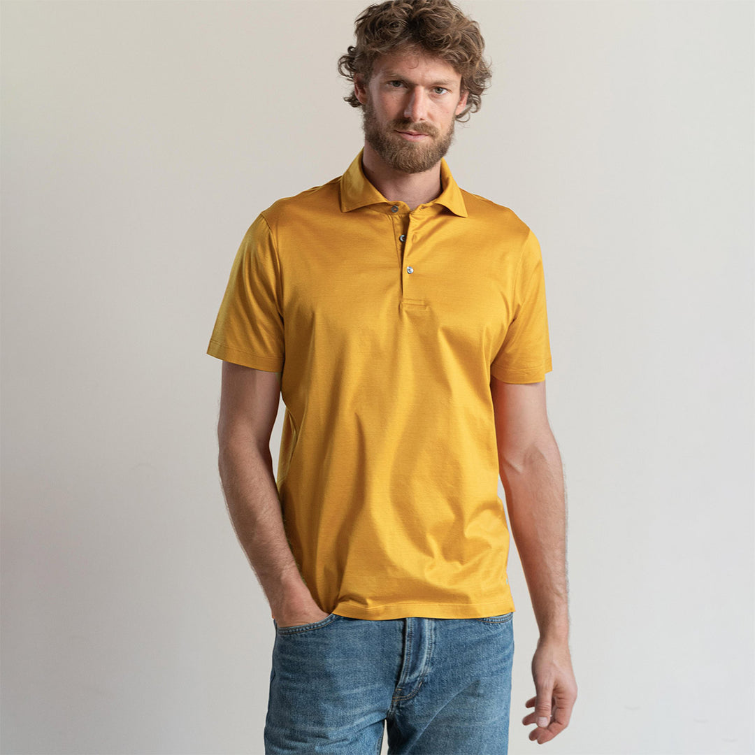 Polo Manica Corta - ocra -