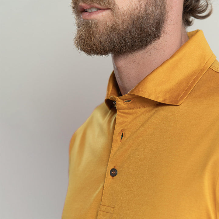 Polo Manica Corta - ocra -
