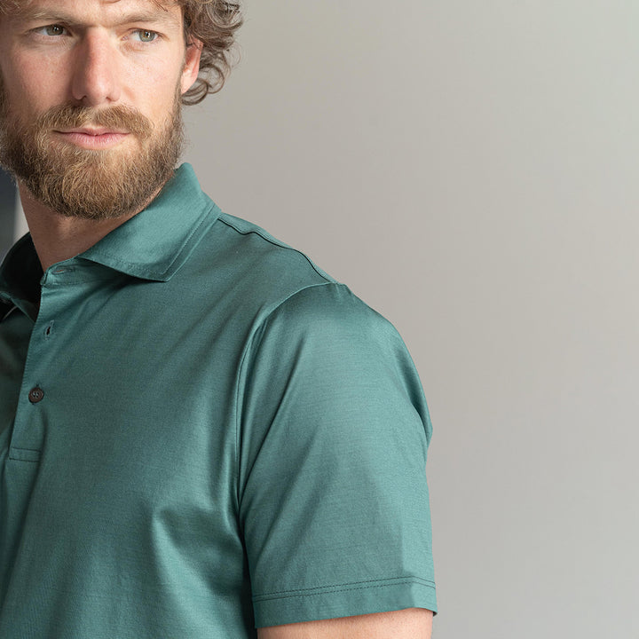Polo shirt short sleeved - emerald -