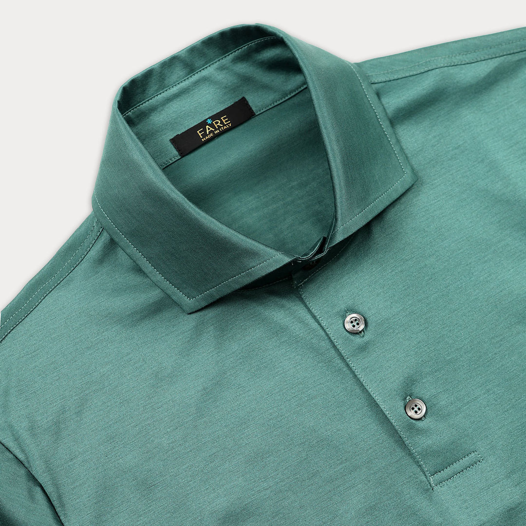 Polo Manica Corta - smeraldo -