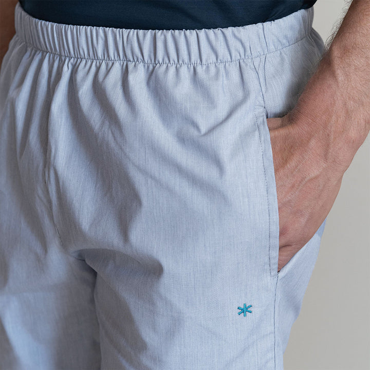 Pantalone Corto -rigato-