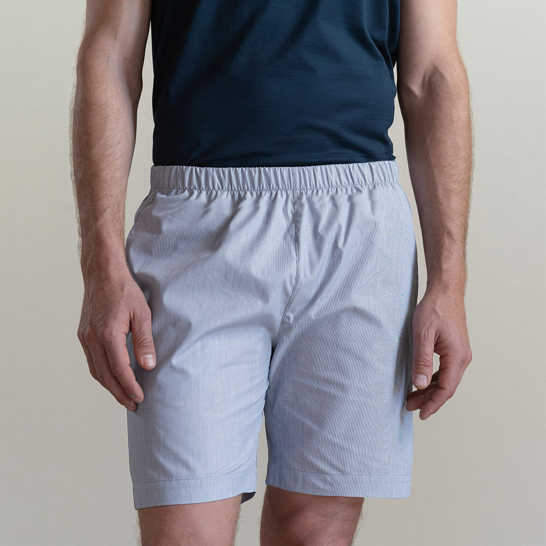 Pantalone Corto -rigato-