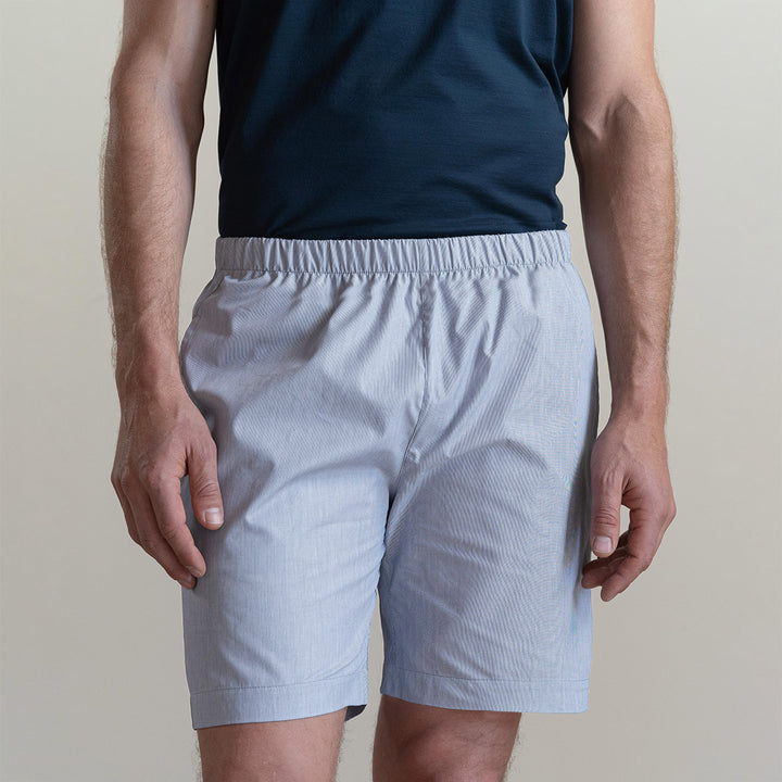 Pantalone Corto -rigato-