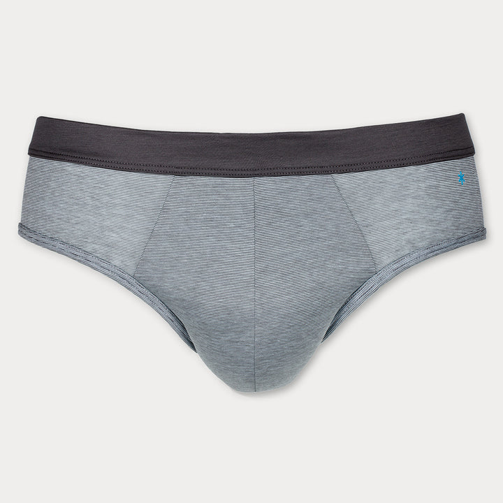 Slip - fil à fil grigio cinturino grigio -