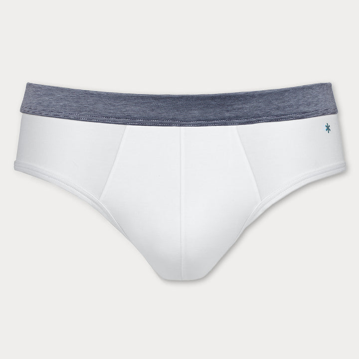 Slip - bianco cinturino in fil à fil -