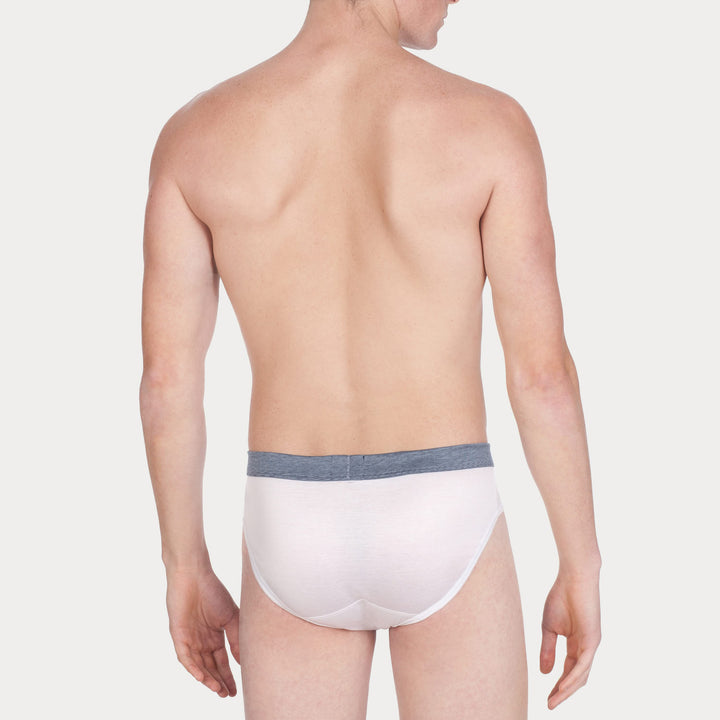 Slip - bianco cinturino in fil à fil -