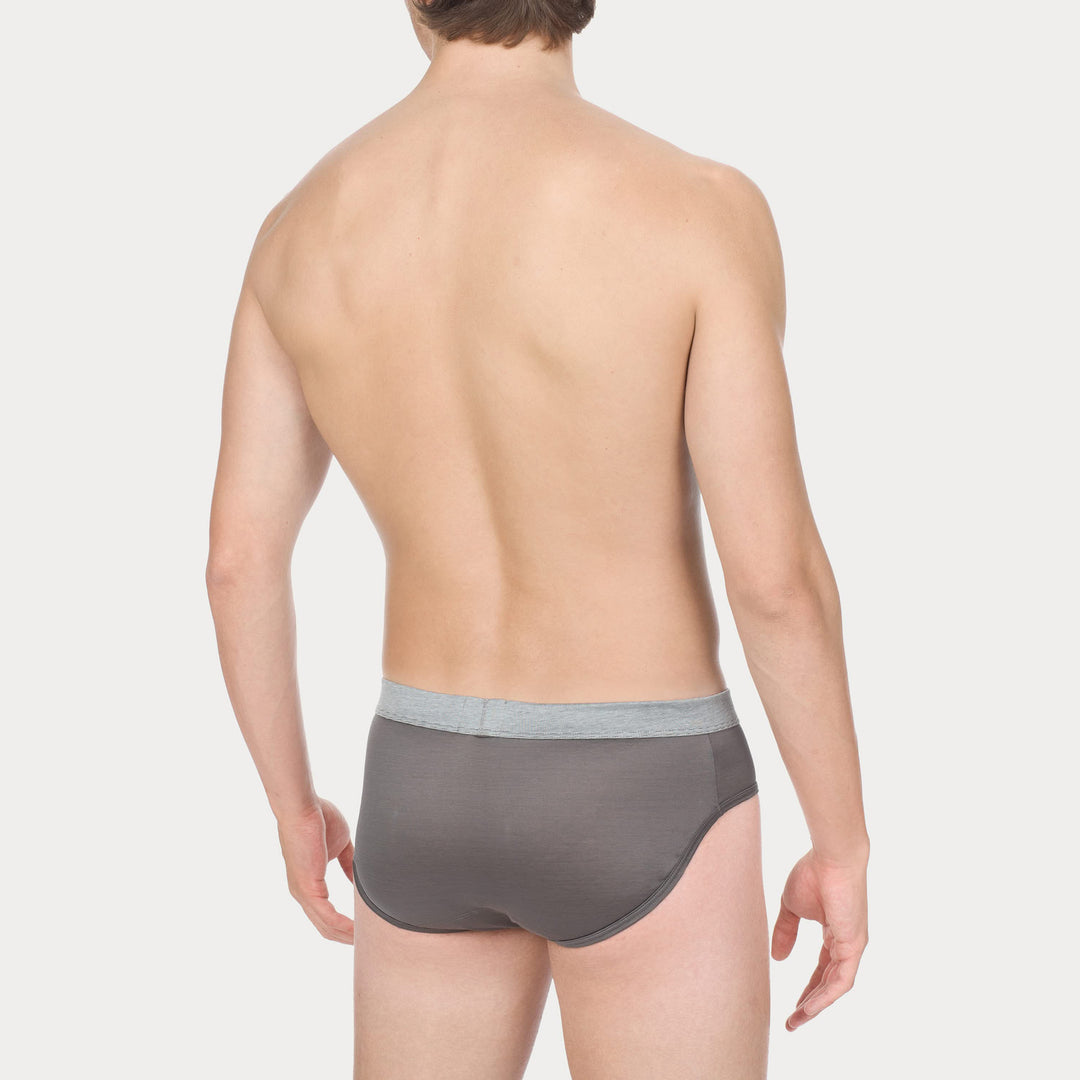 Slip - grigio cinturino in fil à fil -