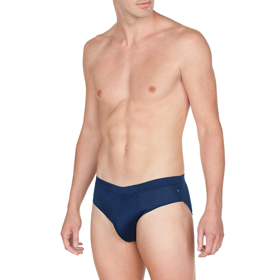 Filoscozia® Pure Cotton Briefs - fil à fil orange -