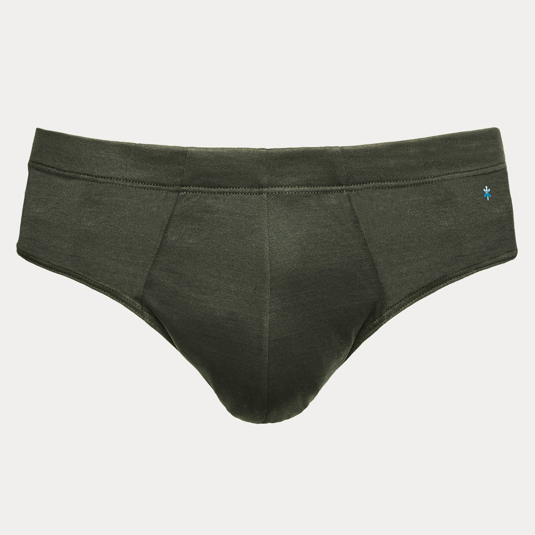 Slip in  Cotone Filoscozia® - verde -
