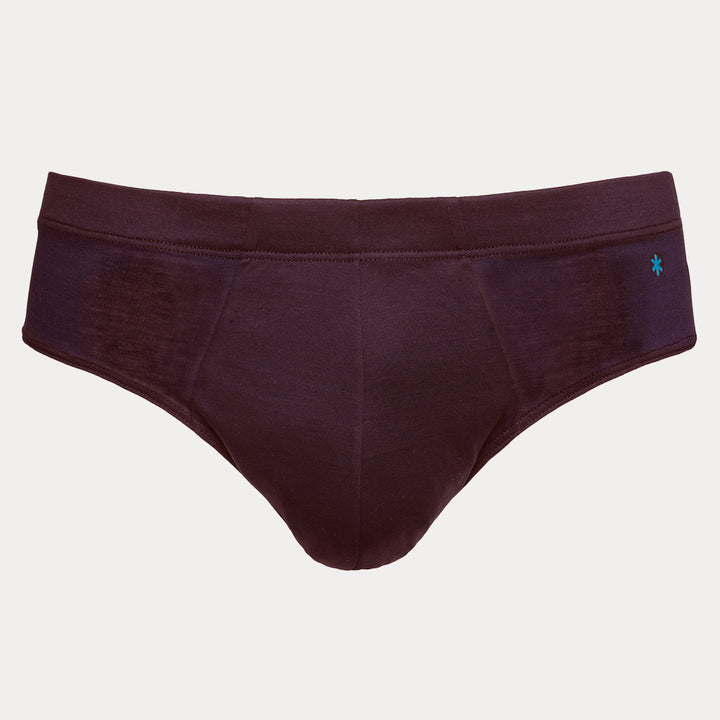 Filoscozia® Pure Cotton Briefs - burgundy -
