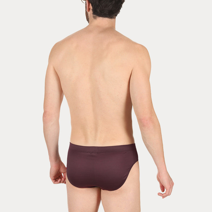 Filoscozia® Pure Cotton Briefs - burgundy -