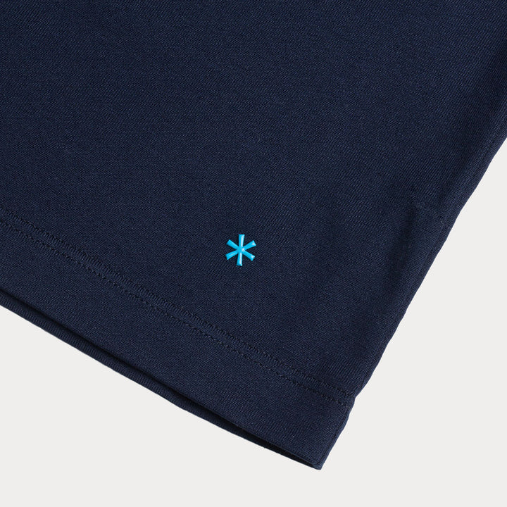 Q.tà 2 T-Shirt girocollo - blu -