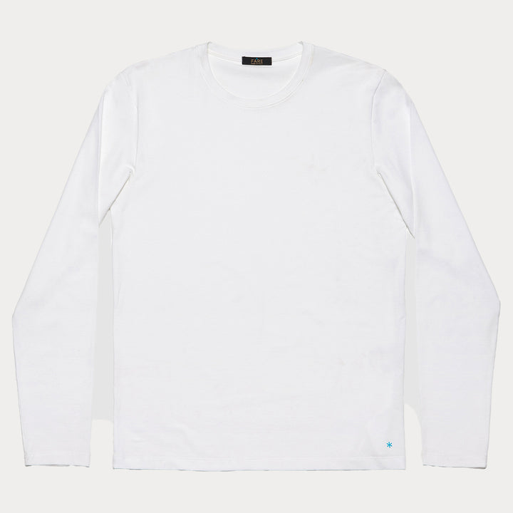 T-shirt manica lunga bianca