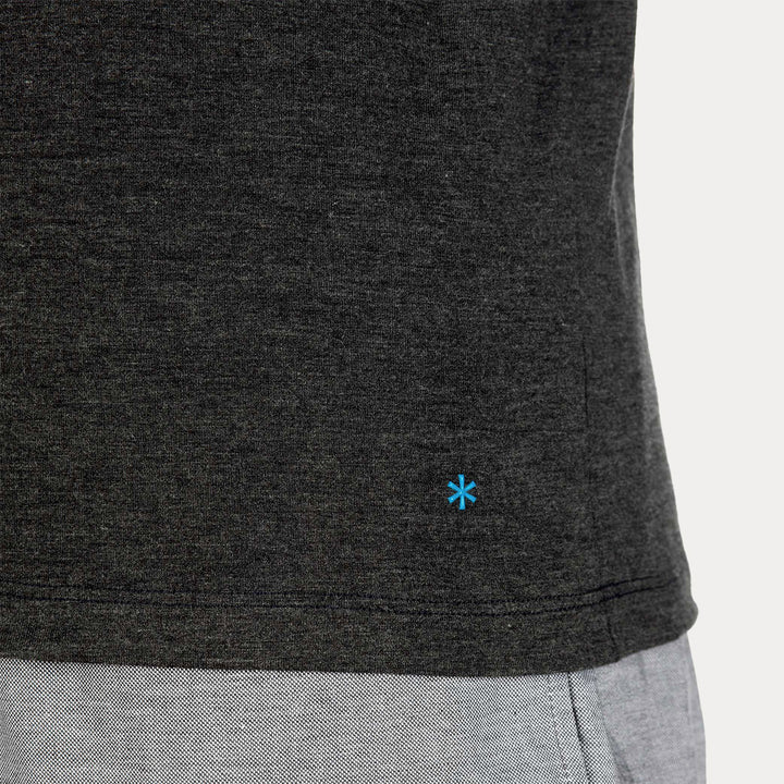 T-shirt Long Sleeve -anthracite melanges-