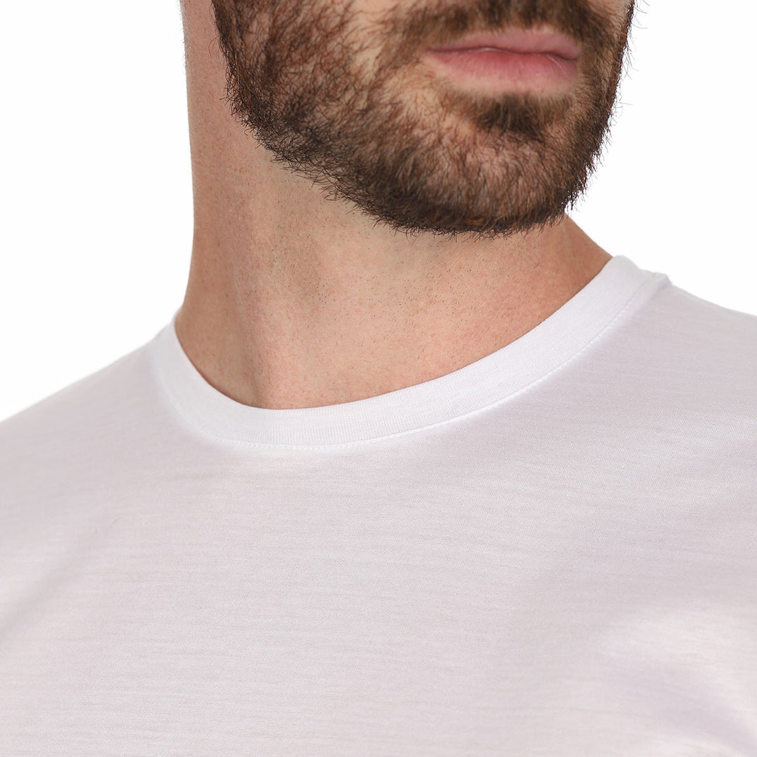 T-Shirt Manica Lunga - bianco -