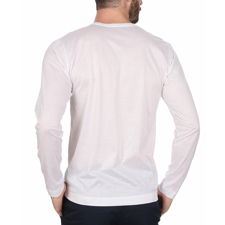 T-Shirt Manica Lunga - bianco -