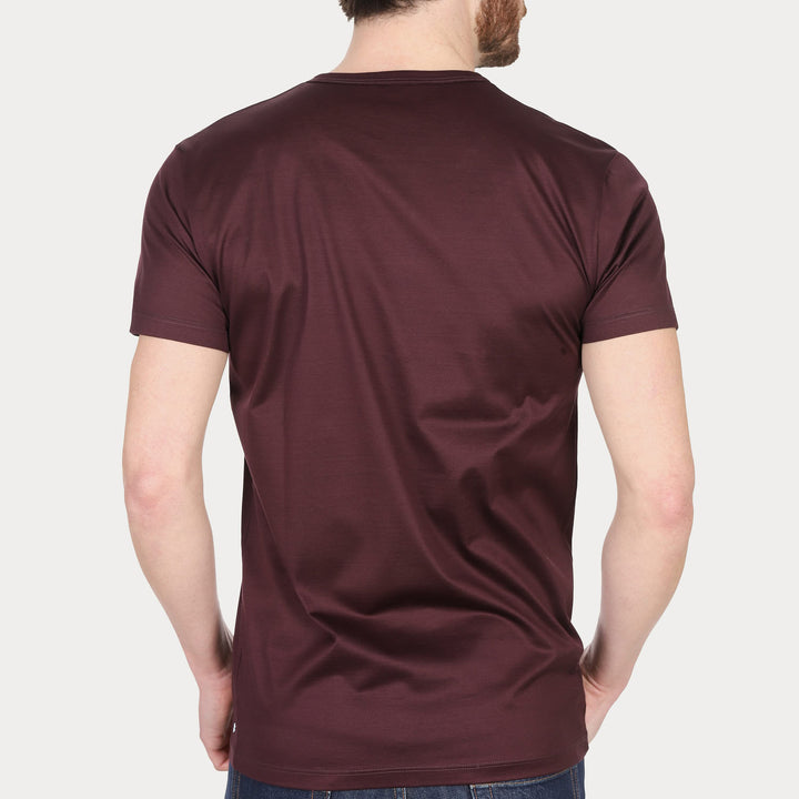 T-Shirt Manica Corta - prugna -