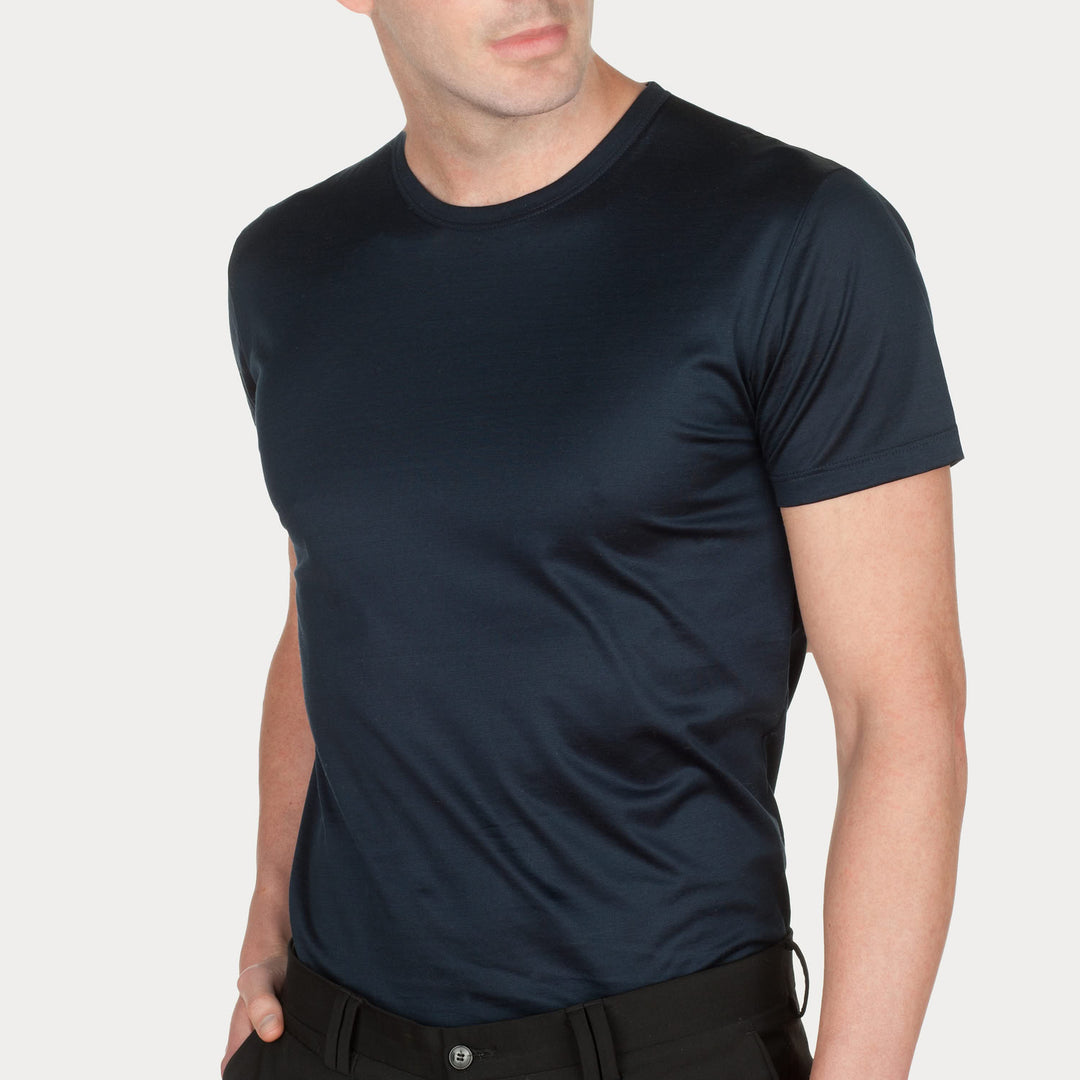 T-Shirt Manica Corta - blu -