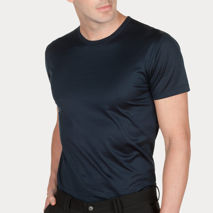 T-Shirt Manica Corta - blu -