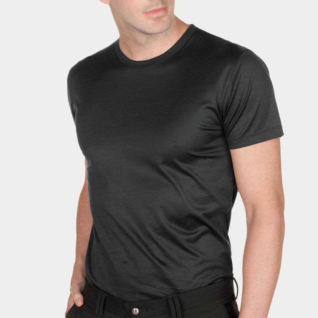 T-Shirt Manica Corta - asfalto -