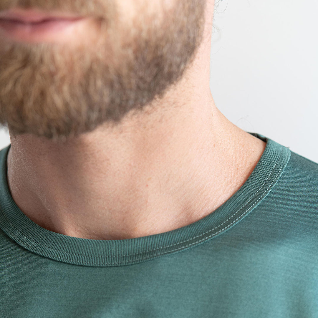 T-shirt Crew Neck Short Sleeve - emerald -