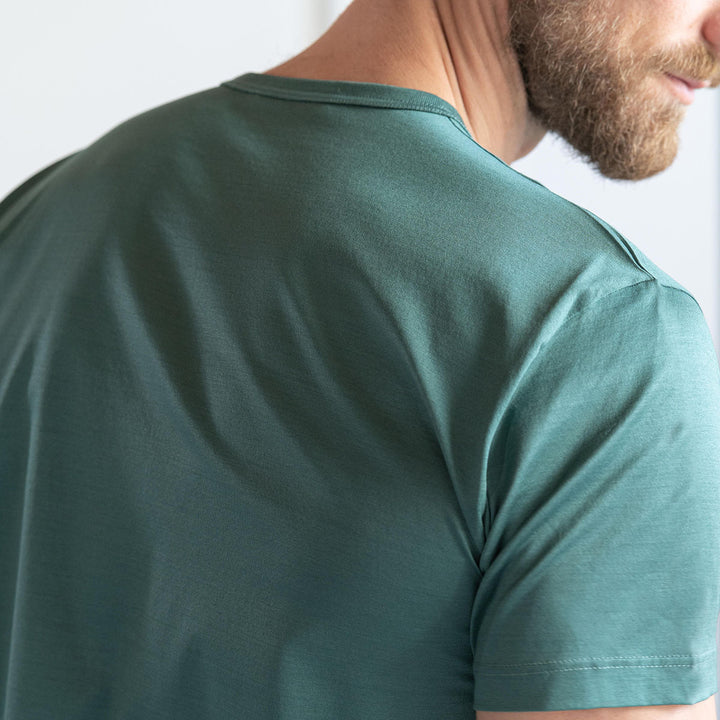 T-shirt Crew Neck Short Sleeve - emerald -