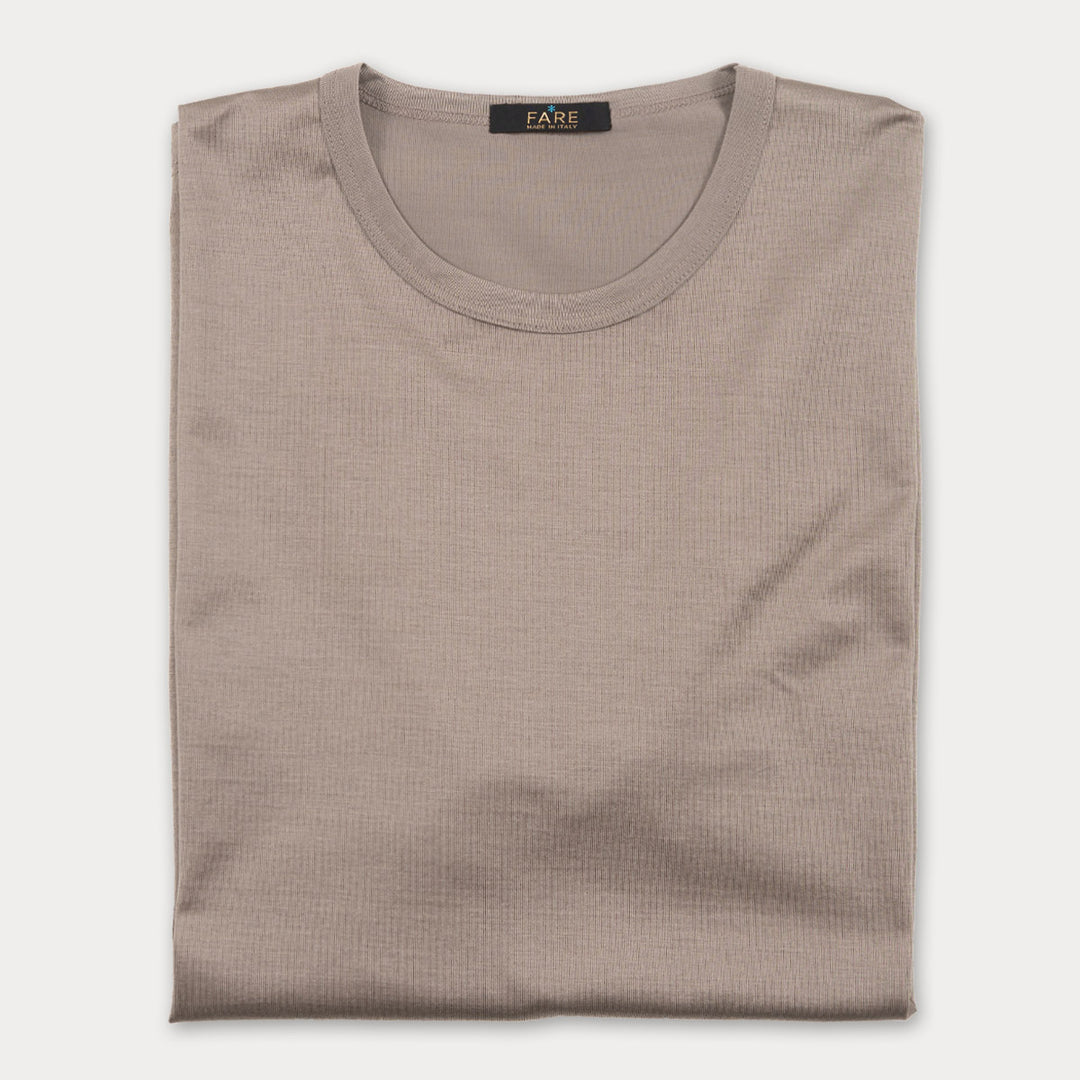 T-shirt Crew Neck Short Sleeve - blue -